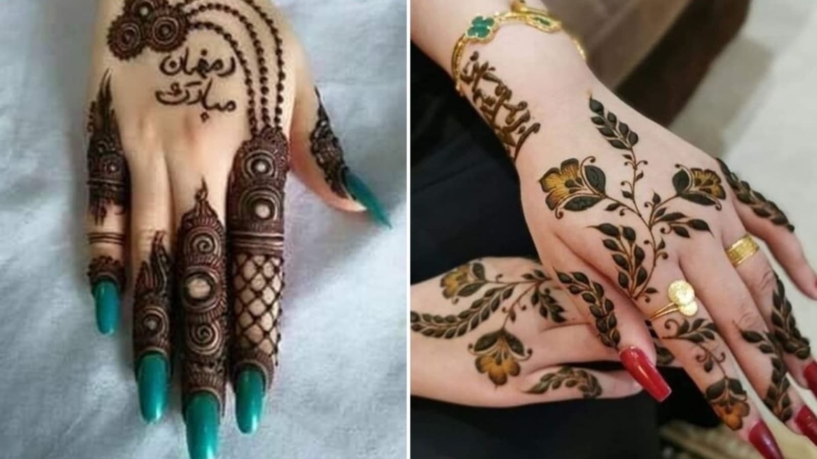 Mehndi designs for Eid al-Fitr: Latest trendy designs, Arabic ...