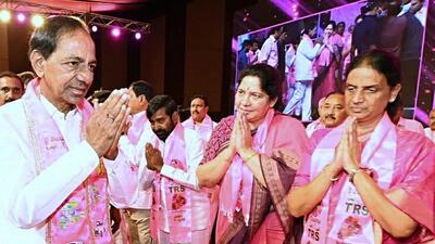 Telangana chief minister K Chandrasekhar Rao. (ANI) Telangana chief minister K Chandrasekhar Rao. (ANI)
