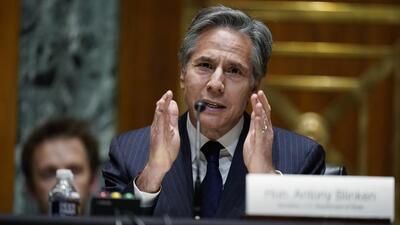 Secretary of state Antony J Blinken. (AP) Secretary of state Antony J Blinken. (AP)