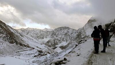 Saach Pass’ road is the shortest route linking district headquarters of Chamba with remote Pangi valley. (HT File Photo)