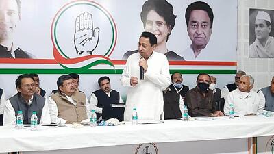Madhya Pradesh Congress chief and former chief minister Kamal Nath resigned from the post of the leader of opposition in the state assembly on Thursday (File) Madhya Pradesh Congress chief and former chief minister Kamal Nath resigned from the post of the leader of opposition in the state assembly on Thursday (File)