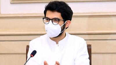 Mumbai, Mar 02 (ANI): Maharashtra Minister Aaditya Thackeray holds a joint meeting with state Minister Eknath Shinde, BCCI and Police officials to ensure the smooth flow of the Indian Premier League, in Mumbai on Wednesday. (ANI Photo) (ANI)