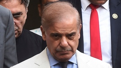 India has rejected Pakistan Prime Minister Shehbaz Sharif's description of PM Narendra Modi's visit to Jammu and Kashmir over the weekend as ‘staged’. (AFP File) India has rejected Pakistan Prime Minister Shehbaz Sharif's description of PM Narendra Modi's visit to Jammu and Kashmir over the weekend as ‘staged’. (AFP File)