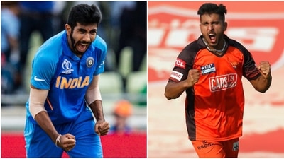 Jasprit Bumrah (L) and Umran Malik (Getty Images | ANI) Jasprit Bumrah (L) and Umran Malik (Getty Images | ANI)