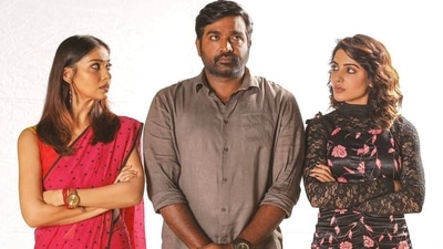 Kaathu Vaakula Rendu Kaadhal review: The film's three leads--Vijay Sethupathi, Nayanthara and Samantha Ruth Prabhu--excel on screen. Kaathu Vaakula Rendu Kaadhal review: The film's three leads--Vijay Sethupathi, Nayanthara and Samantha Ruth Prabhu--excel on screen.
