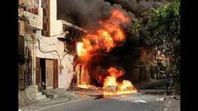 Fire broke out at a Meena Bazaar godown near Chaura Bazar on Thursday morning. The blaze started on the third floor of the building. (Representative Image/HT File)