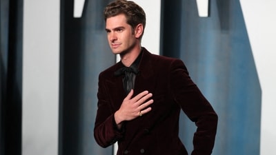 Andrew Garfield at the Vanity Fair Oscar party during the 94th Academy Awards. (REUTERS/Danny Moloshok) (REUTERS)