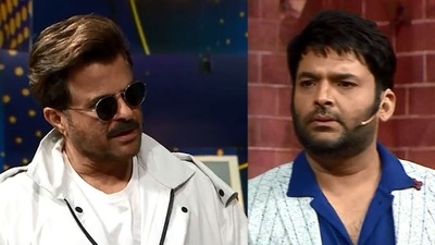 Anil Kapoor on The Kapil Sharma Show. Anil Kapoor on The Kapil Sharma Show. 