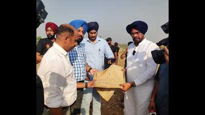 State rural development and panchayat Minister Kuldeep Dhaliwal at Abhipur village in Mohali on Thursday. (HT Photo) State rural development and panchayat Minister Kuldeep Dhaliwal at Abhipur village in Mohali on Thursday. (HT Photo)