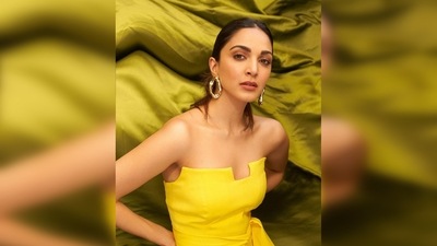 Kiara Advani picked her red carpet-worthy ensemble from the shelves of designer Riti Rahul Shah's clothing line. (Instagram/@kiaraaliaadvani) Kiara Advani picked her red carpet-worthy ensemble from the shelves of designer Riti Rahul Shah's clothing line. (Instagram/@kiaraaliaadvani)