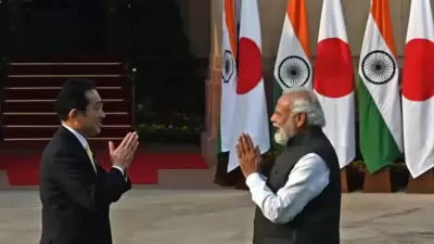 Japanese PM Fumio Kishida and PM Modi Japanese PM Fumio Kishida and PM Modi 