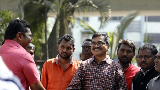 Civil rights activist Anand Teltumbde HT File Photo