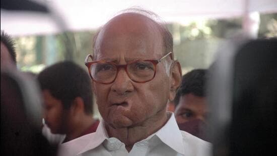 Nationalist Congress Party chief Sharad Pawar HT File Photo