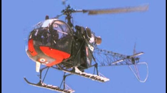 A Cheetah helicopter of the BSF stationed in Srinagar airlifted the jawan on early Thursday. (Representational photo: Hindustan Aeronautics Limited site)
