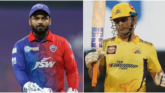 Rishabh Pant and MS Dhoni (IPLt20.com)