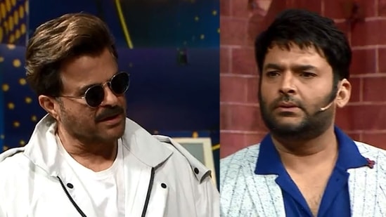 Anil Kapoor on The Kapil Sharma Show. Anil Kapoor on The Kapil Sharma Show. 