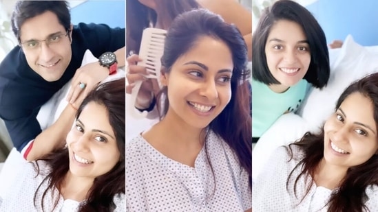 Chhavi Mittal's friends visit her post her breast cancer surgery.