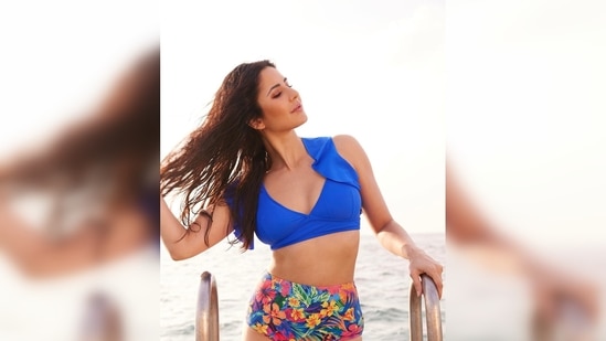 The images were enough to leave her fans captivated so she just added a few blue heart emojis in the caption area. Priyanka Chopra couldn't keep calm looking at Katrina's photos and dropped a fire emoji in the comment section.(Instagram/@katrinakaif)