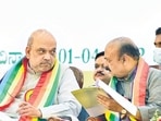 Karnataka chief minister Basavaraj Bommai is also hoping to quell growing clamour within his party and government over the delay in expansion of the cabinet after meeting with Amit Shah on May 3. (PTI)