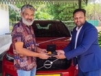 SS Rajamouli buys a new car. SS Rajamouli buys a new car.