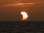 Partial solar eclipse 2022