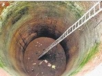 The skeletal remains were found in a well in Punjab’s Ajnala town.(HT Print) The skeletal remains were found in a well in Punjab’s Ajnala town.(HT Print)