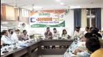 Ghaziabad, India - April 29, 2022: Ghaziabad Mayor, Municipal Commissioner and ward councillors during a board meeting at the Municipal Corporation of Ghaziabad in Ghaziabad, Uttar Pradesh, India on Friday, April 29 2022. (Photo by Sakib Ali/Hindustan Times) (Sakib Ali/ HT) Ghaziabad, India - April 29, 2022: Ghaziabad Mayor, Municipal Commissioner and ward councillors during a board meeting at the Municipal Corporation of Ghaziabad in Ghaziabad, Uttar Pradesh, India on Friday, April 29 2022. (Photo by Sakib Ali/Hindustan Times) (Sakib Ali/ HT)