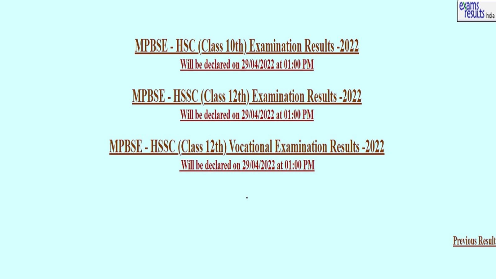 MP Board Results 2022 Live Updates: MPBSE 10th, 12th results declared, check here