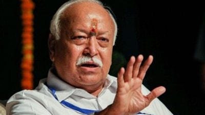 RSS chief Mohan Bhagwat made the remarks at an event on Thursday. (FILE PHOTO) (HT_PRINT)