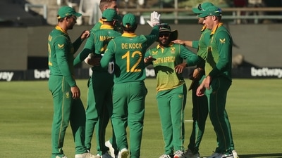 File photo of South African players&nbsp; (REUTERS)
