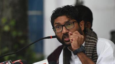 Gujarat lawmaker Jignesh Mevani. (/HT PHOTO) Gujarat lawmaker Jignesh Mevani. (/HT PHOTO)