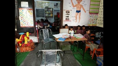 Sans building, campus, five Sunam schools wait Punjab government’s attention (HT) Sans building, campus, five Sunam schools wait Punjab government’s attention (HT)