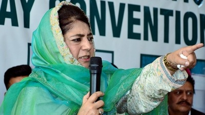 Peoples Democratic Party president Mehbooba Mufti.