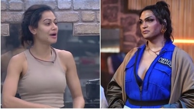Payal Rohatgi and Saisha Shinde fought on Lock Upp. Payal Rohatgi and Saisha Shinde fought on Lock Upp. 