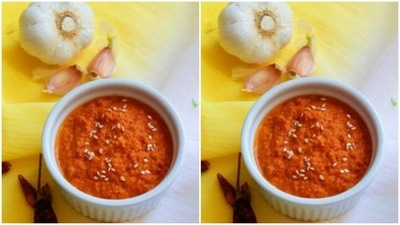 Spice up your meals with red chutney. Recipe inside (Pinterest)