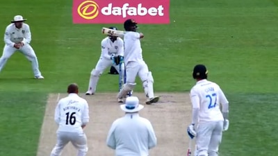 Cheteshwar Pujara slammed his third hundred in County Championship