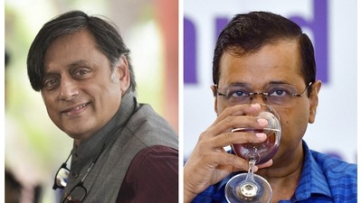 Shashi Tharoor has come up with a verse after Kejriwal was trolled as ‘mannerless CM’ Shashi Tharoor has come up with a verse after Kejriwal was trolled as ‘mannerless CM’