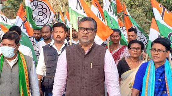 Tripura politician Subal Bhoumik joined the Mamata Banerjee-led Trinamool Congress last year (Twitter/SubalAITC)