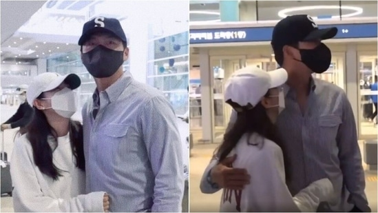 Crash Landing On You Stars Son Ye Jin Hyun Bin Return Home From La Honeymoon Hindustan Times