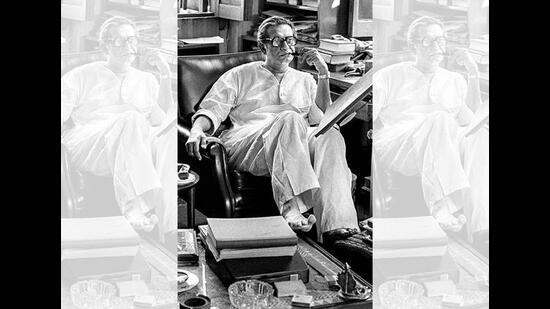 Another one of Raghu Rai’s portraits of Satyajit Ray