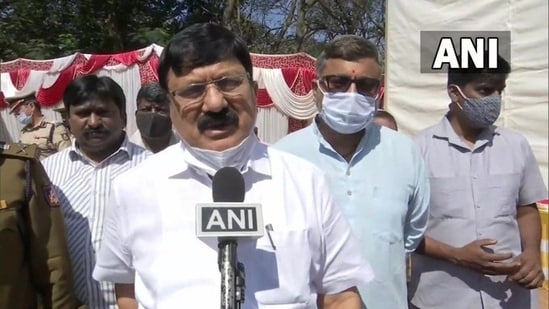 Karnataka Home Minister Araga Jnanendra: “Karnataka government cancels the PSI recruitment and fresh exam will be conducted for which dates will be announced soon.” (ANI)