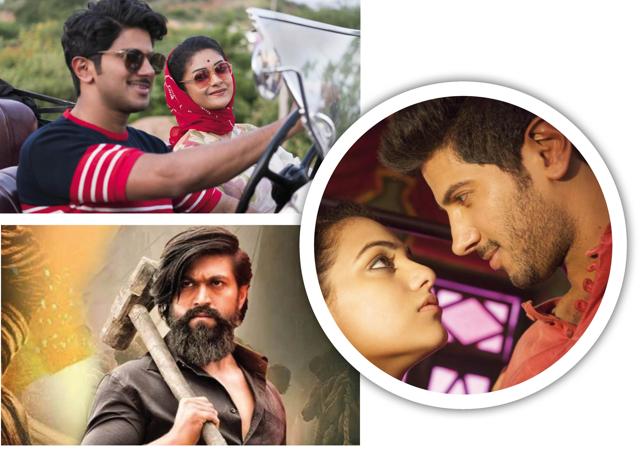 Dulquer Salmaan (top and inset) seems ready to join Yash (above) and Allu Arjun, whose Hindi-dubbed movies were extremely successful Dulquer Salmaan (top and inset) seems ready to join Yash (above) and Allu Arjun, whose Hindi-dubbed movies were extremely successful