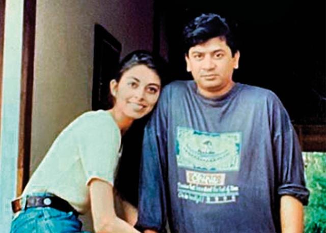 With wife Khadija in Kerala during their honeymoon, while he was in the midst of Gupt’s production