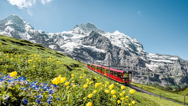 Jungfraujoch — Top of Europe is the highest train station in Europe