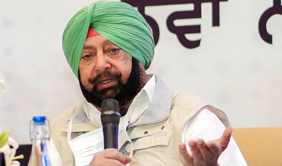 Former Punjab chief minister and chief of Punjab Lok Congress Captain Amarinder Singh. (File Photo/HT)