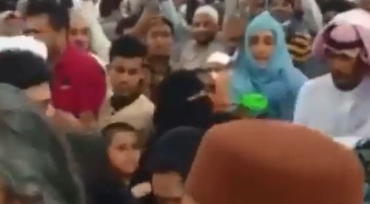 Post the incident, it was said that police arrested some pilgrims for violating security (Screengrab/Twitter)