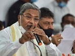 Siddaramaiah on Saturday said the BJP-led dispensation has acknowledged the scam and demanded the resignation of Home Minister Araga Jnanendra.. (PTI) Siddaramaiah on Saturday said the BJP-led dispensation has acknowledged the scam and demanded the resignation of Home Minister Araga Jnanendra.. (PTI)