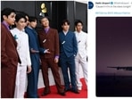Delhi airport tweets lyrics of BTS song Dynamite. Delhi airport tweets lyrics of BTS song Dynamite.