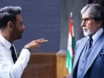 Ajay Devgn and Amitabh Bachchan on the sets of Runway 34. Ajay Devgn and Amitabh Bachchan on the sets of Runway 34.