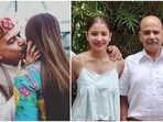 Anushka Sharma with her father, Ajay Kumar Sharma.